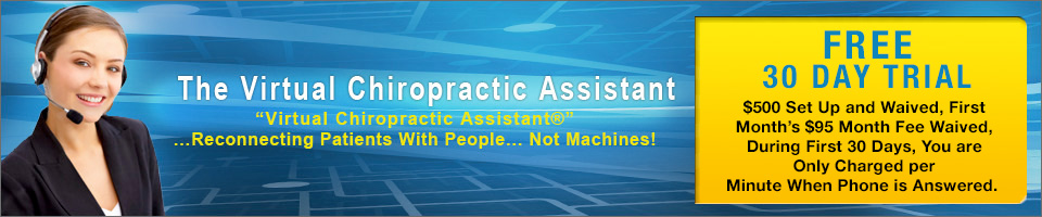 Virtual Chiropractic Assistance